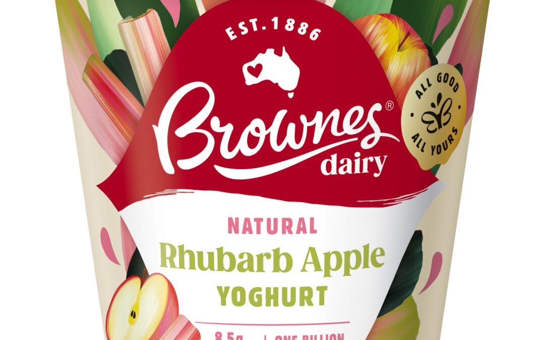 Rhubarb & Apple Natural Yoghurt Tub