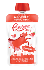 Superhero Strawberry Natural Yoghurt