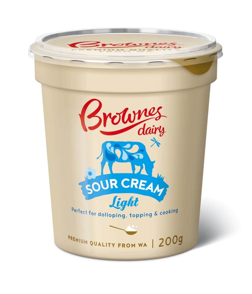 Sour Cream Light Brownes Dairy