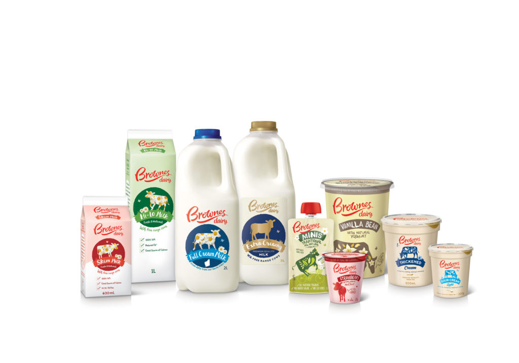 Our Packaging Brownes Dairy