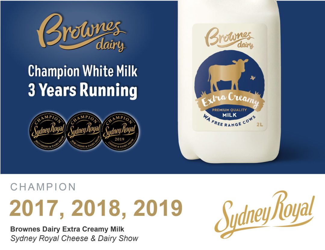 Creamy And Rich Wa Milk Brownes Dairy Extra Creamy