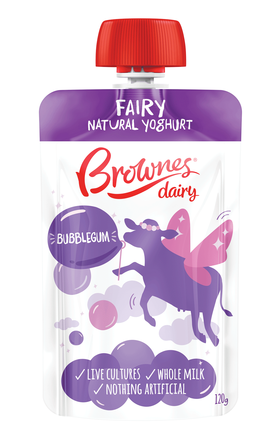 Bubblegum Fairy Natural Yoghurt Pouch
