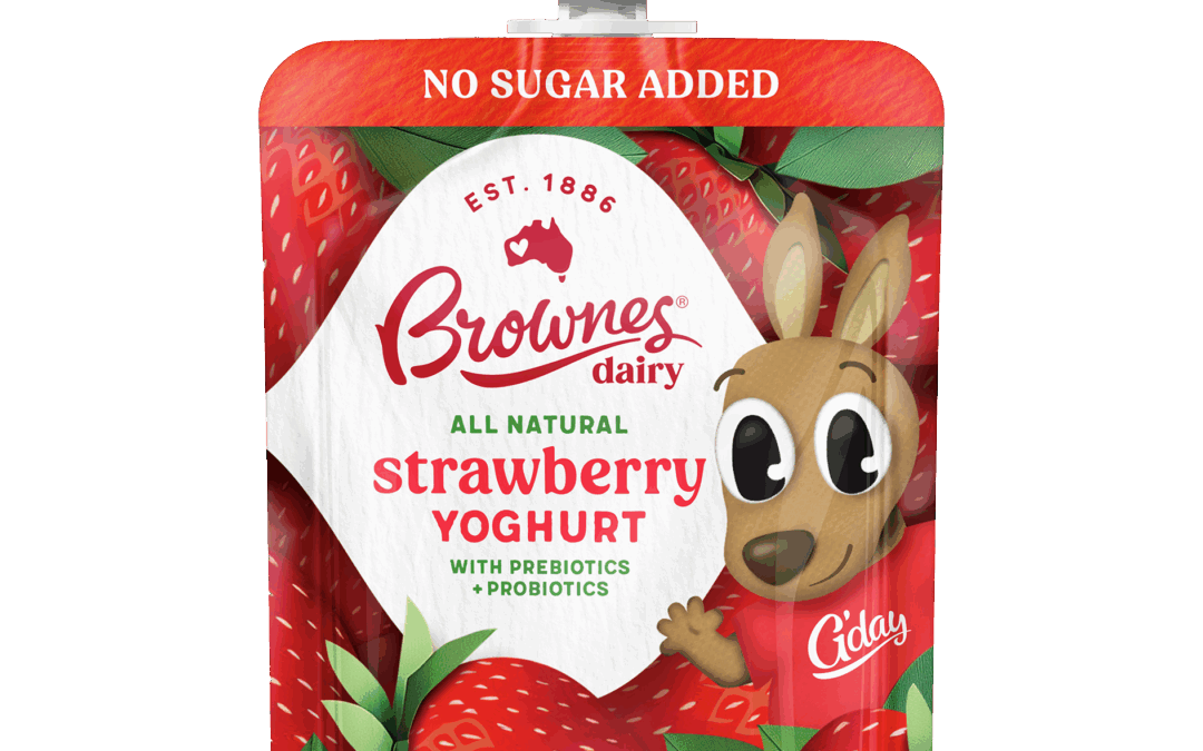 Strawberry 90g Yoghurt Pouch
