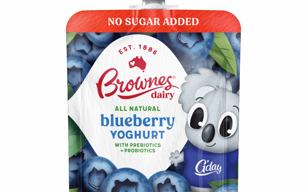 Blueberry 90g Yoghurt Pouch