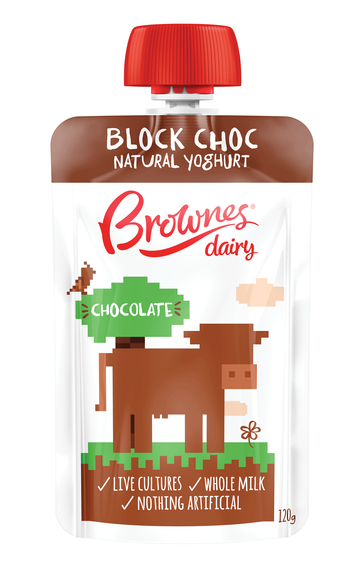 Block Choc Natural Yoghurt