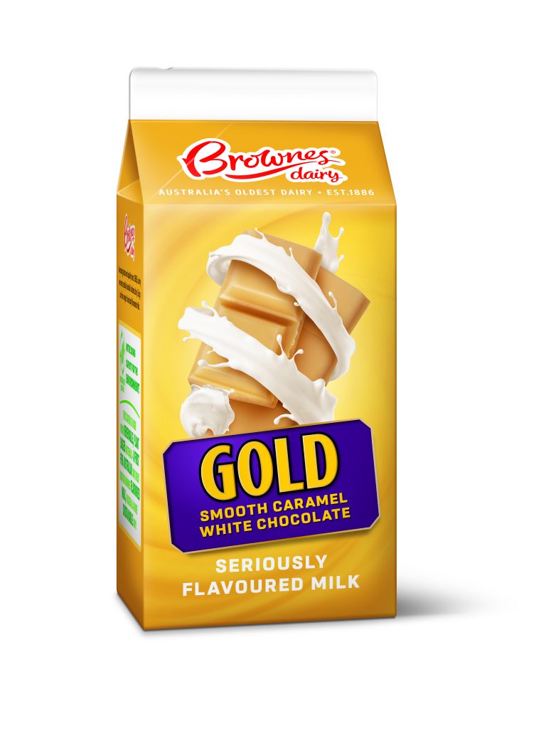 Brownes Dairy | Seriously Flavoured Milk | Cinny Bun & Gold