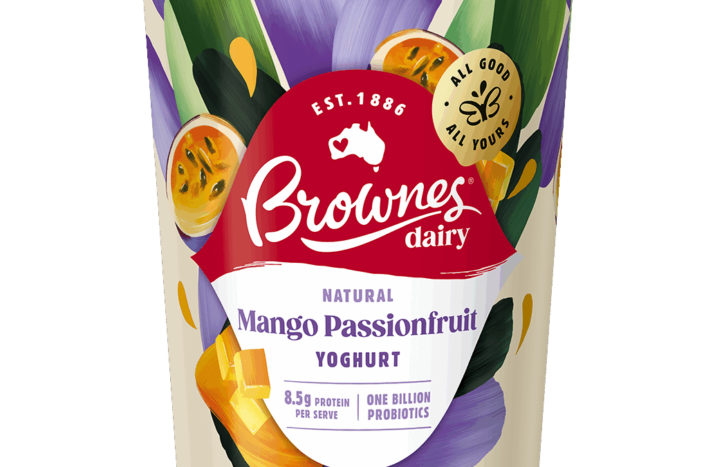 Mango Passionfruit Natural Yoghurt Tub